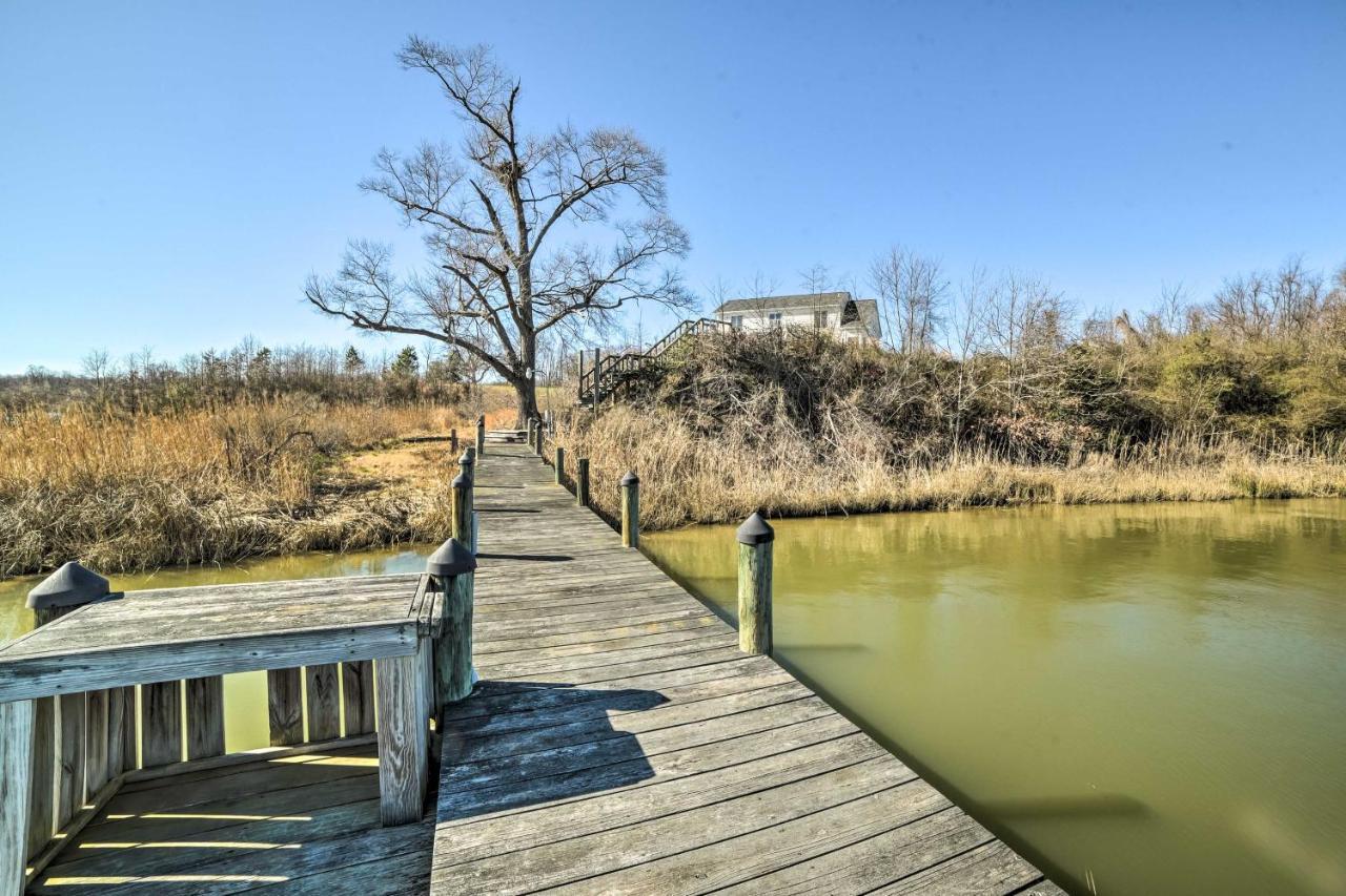 Waterfront Montross Home With Private Boat Slip! Exteriör bild