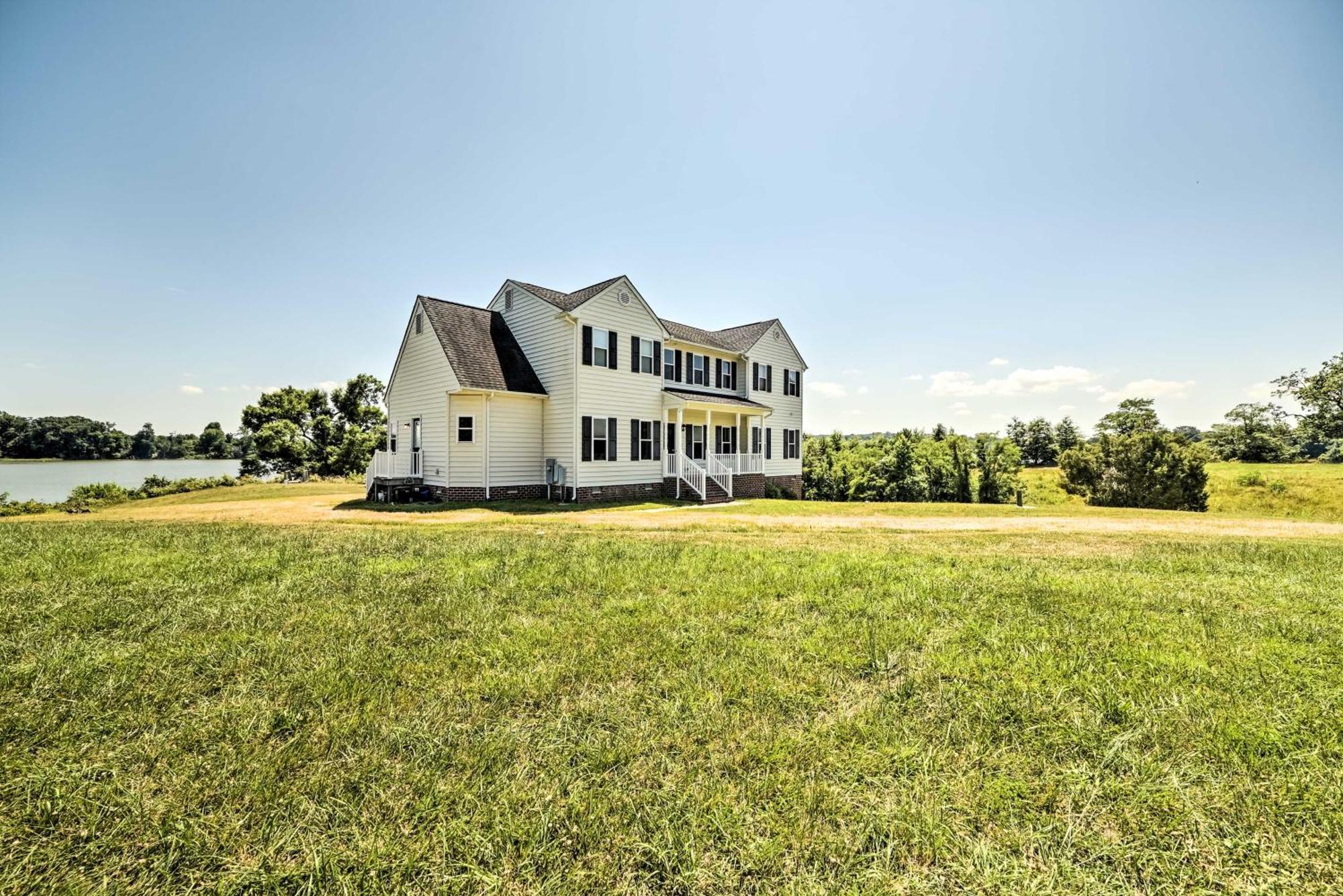 Waterfront Montross Home With Private Boat Slip! Exteriör bild